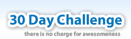 thirty-day-challenge-logo The 30 Day Challenge: The Good, The Bad and The Ugly Part One