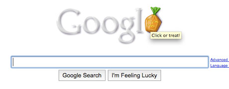 Google Halloween Logo 1